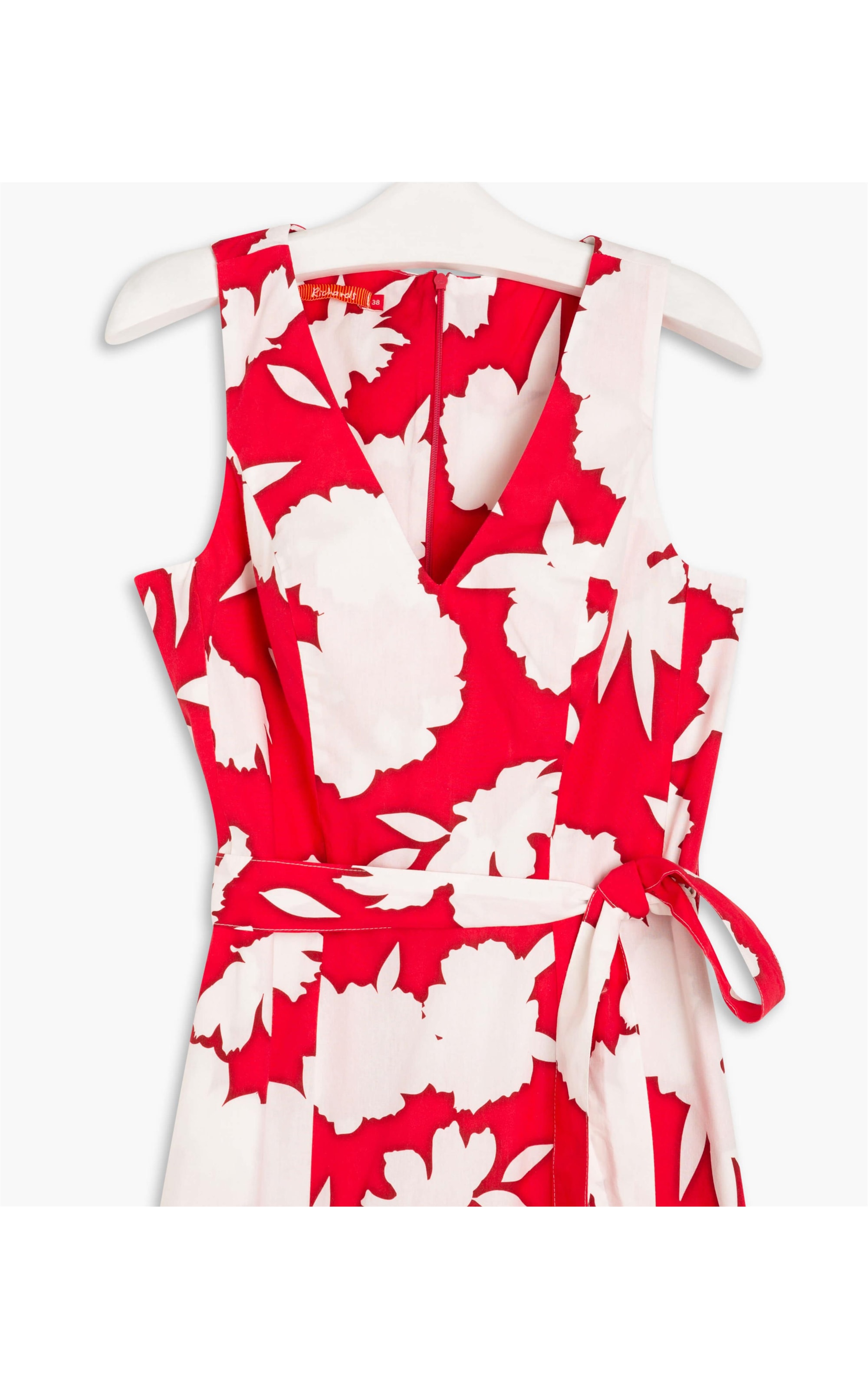 Vestido Vero Alg Est Daisy Polaroid Vermelho