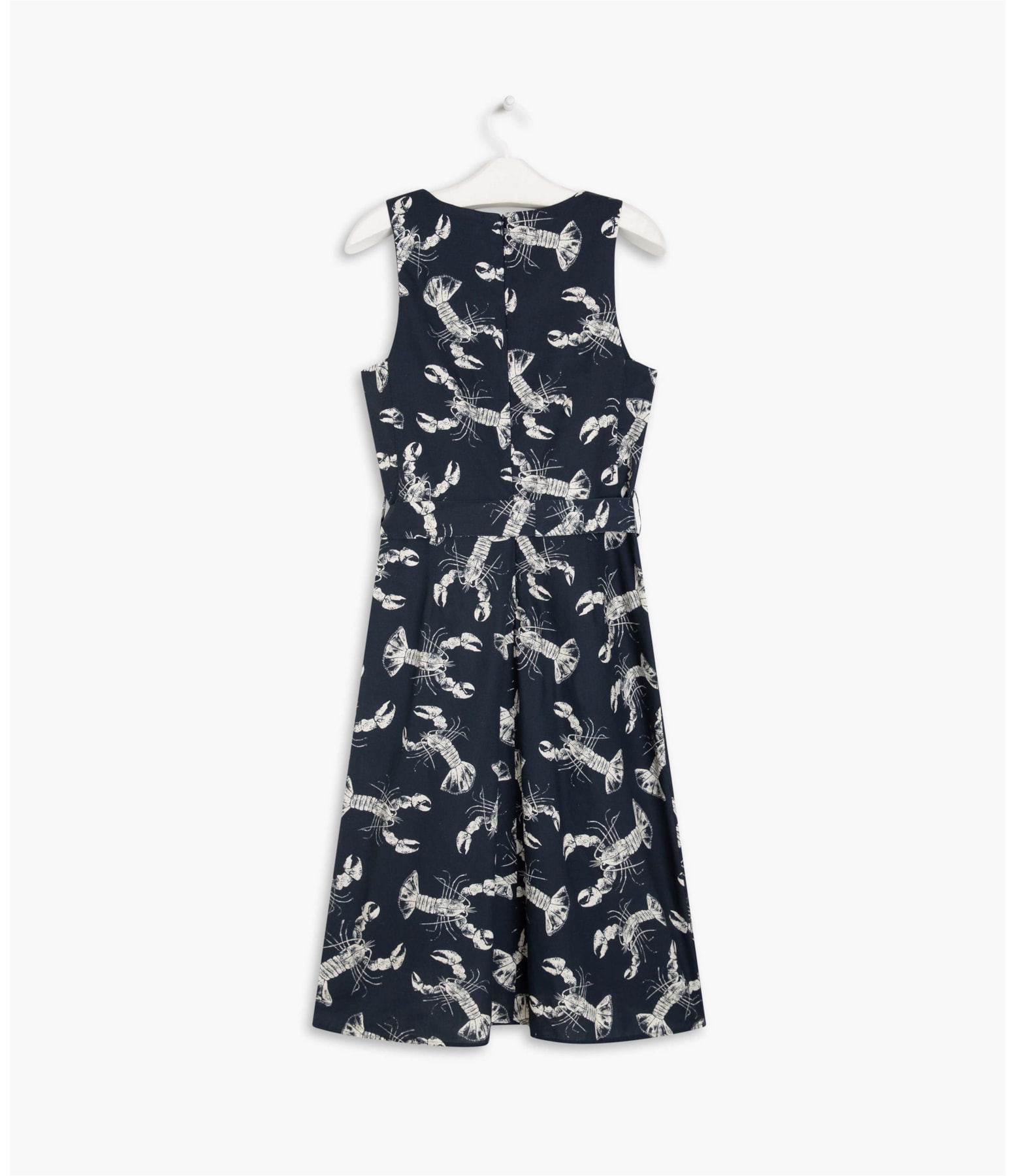 Vestido Vero Algodão Est Lobster Dark Navy
