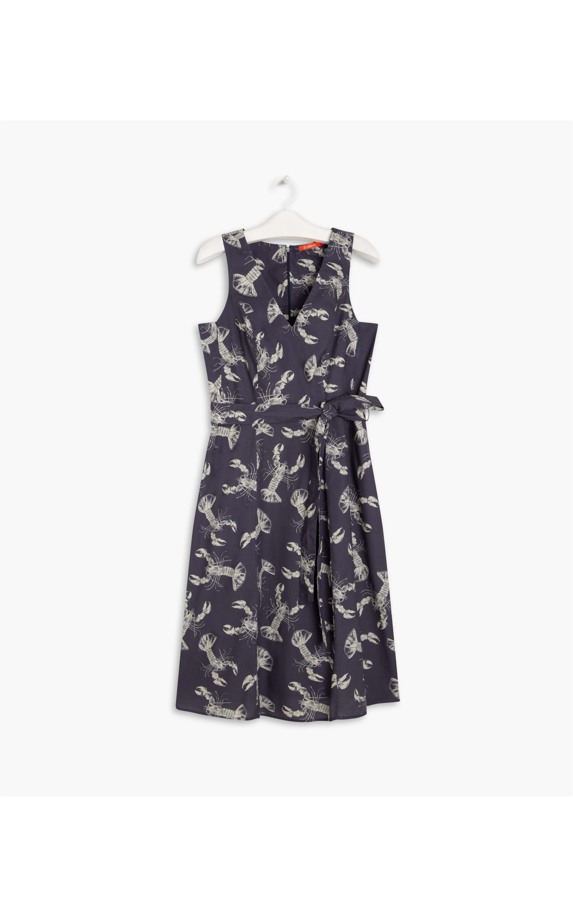 Vestido Vero Algodão Est Lobster Marinho