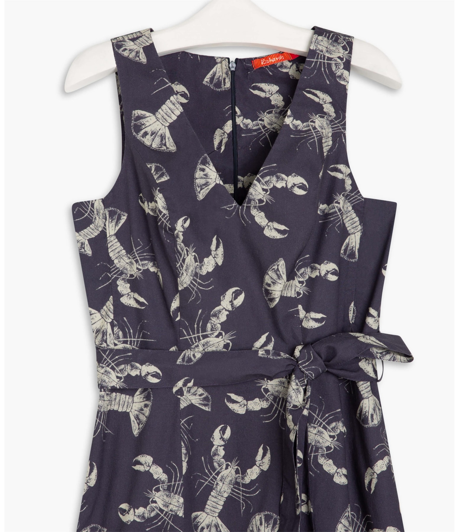 Vestido Vero Algodão Est Lobster Marinho