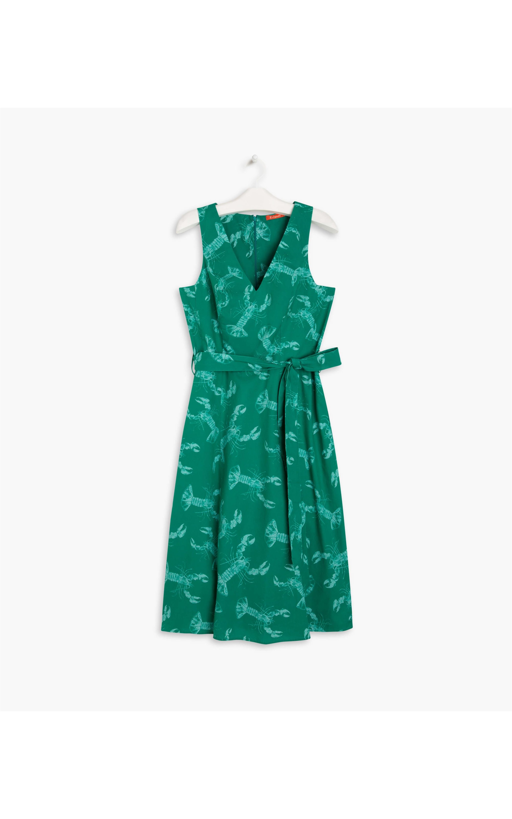 Vestido Vero Algodão Est Lobster Verde Claro