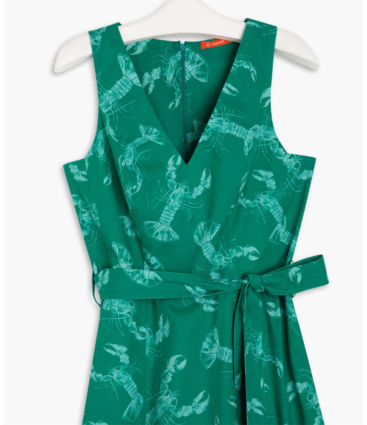 Vestido Vero Algodão Est Lobster Verde Claro