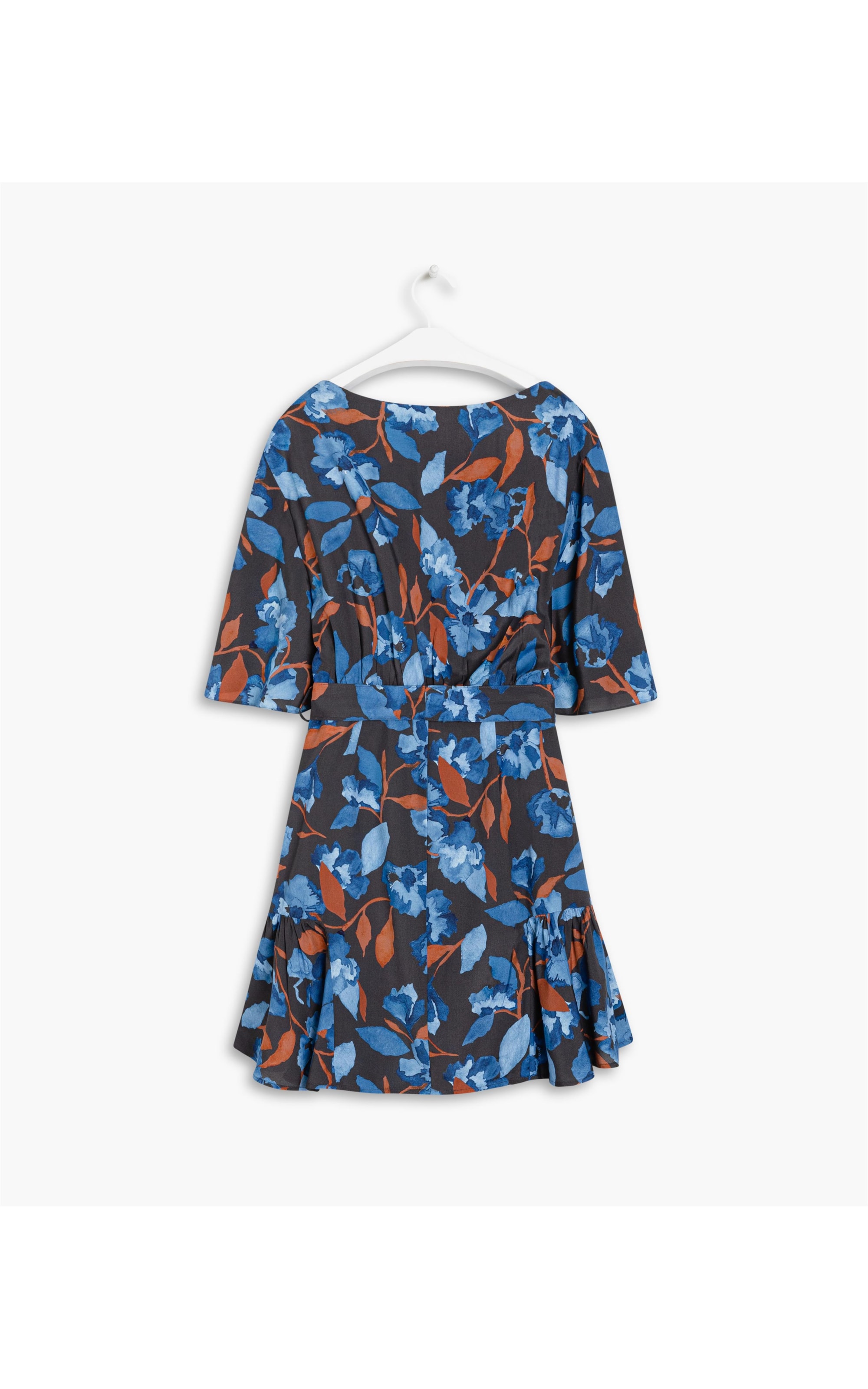 Vestido Vita Viscose Est Bach Charcoal