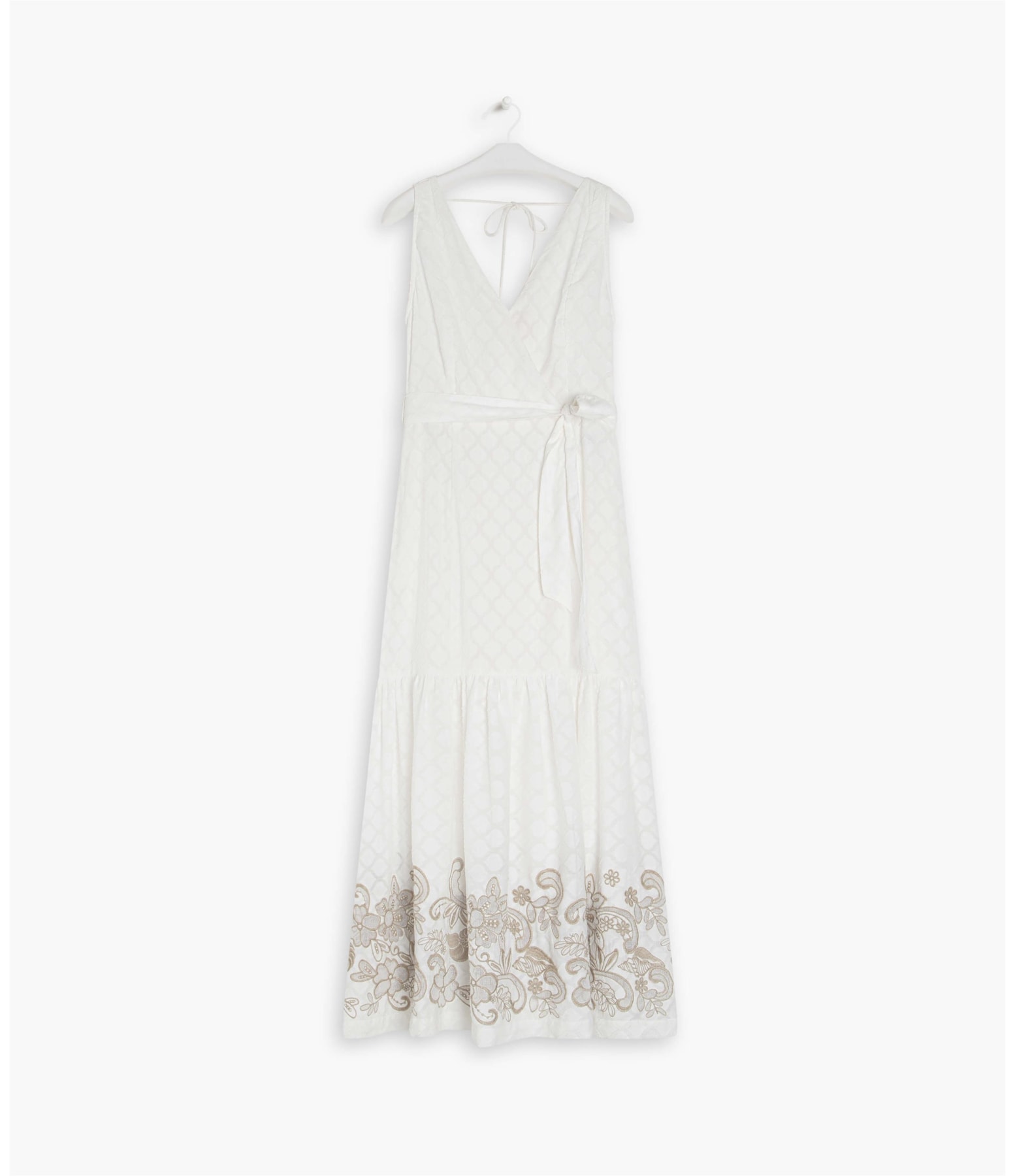  Vestido Willow Bordado Off White