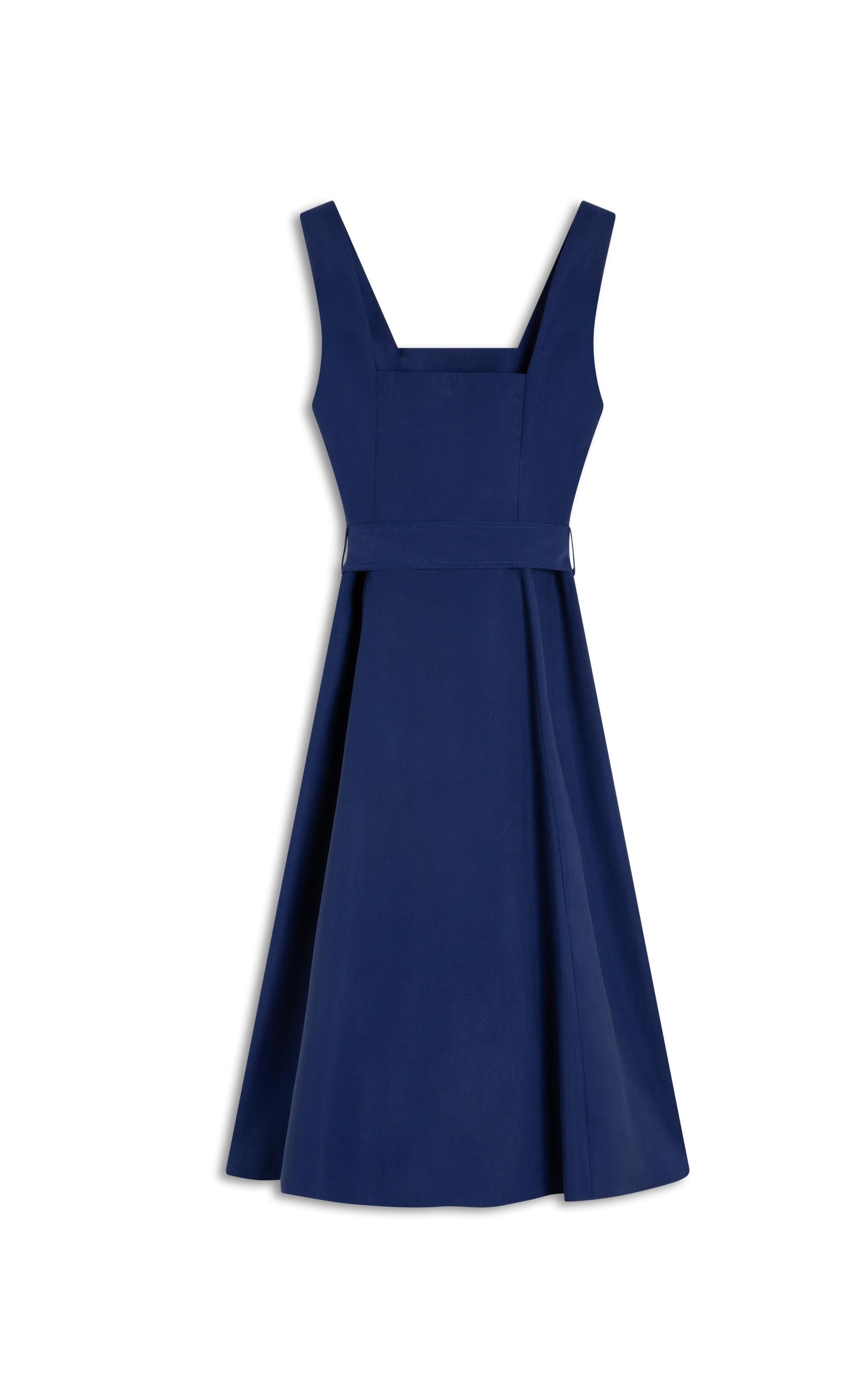 Vestido Zuri Liso Marinho