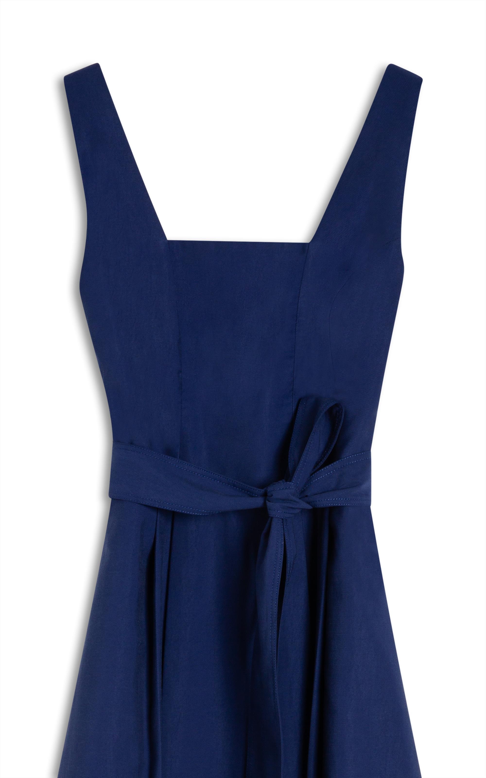 Vestido Zuri Liso Marinho
