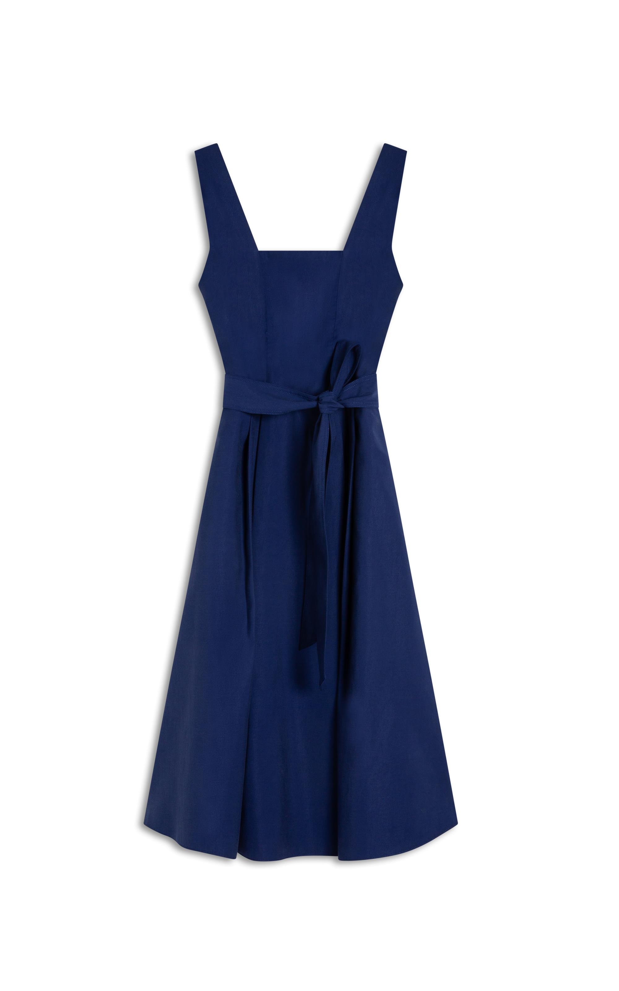 Vestido Zuri Liso Marinho
