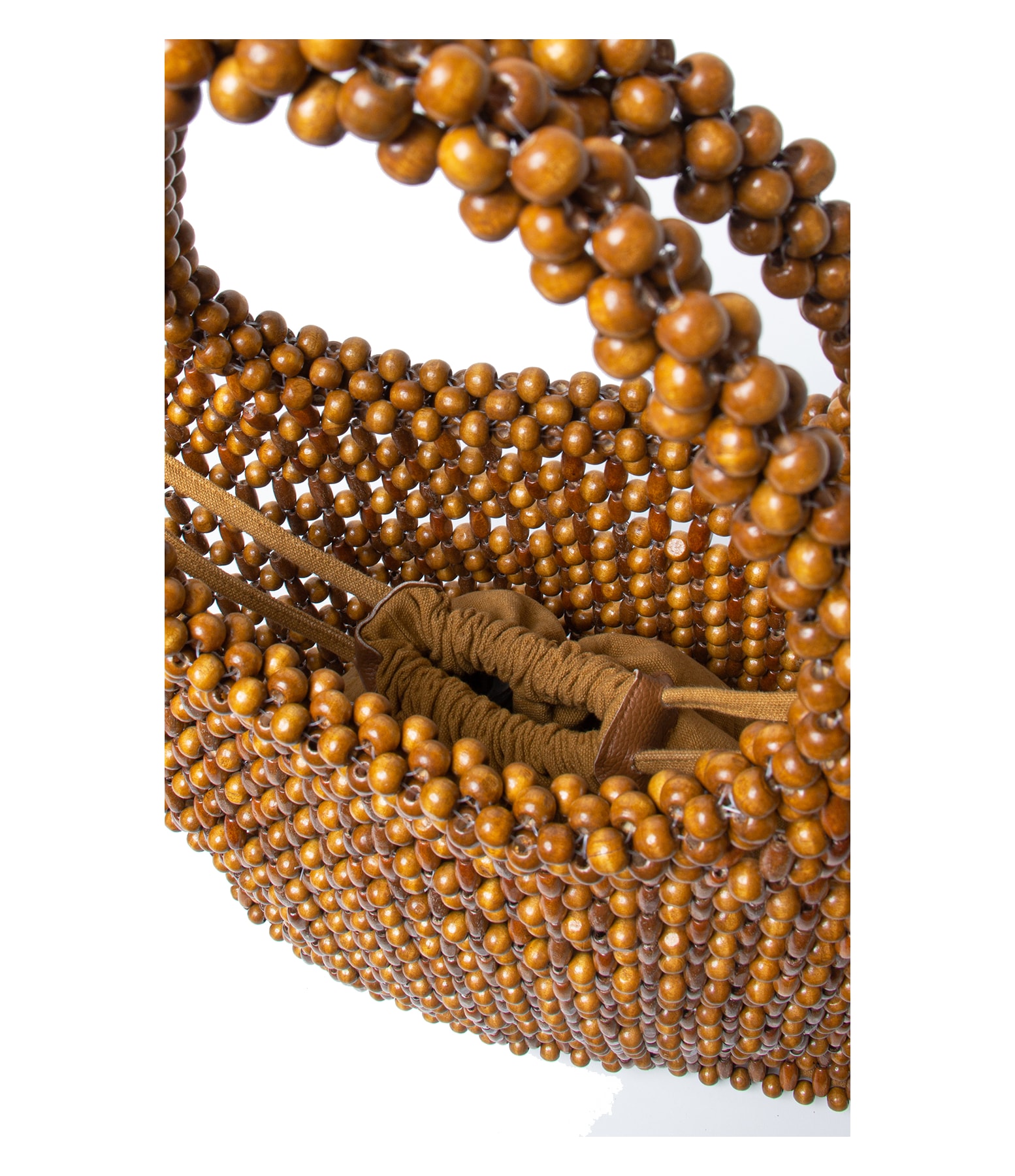 Weekend Bag Wood Rch Camel