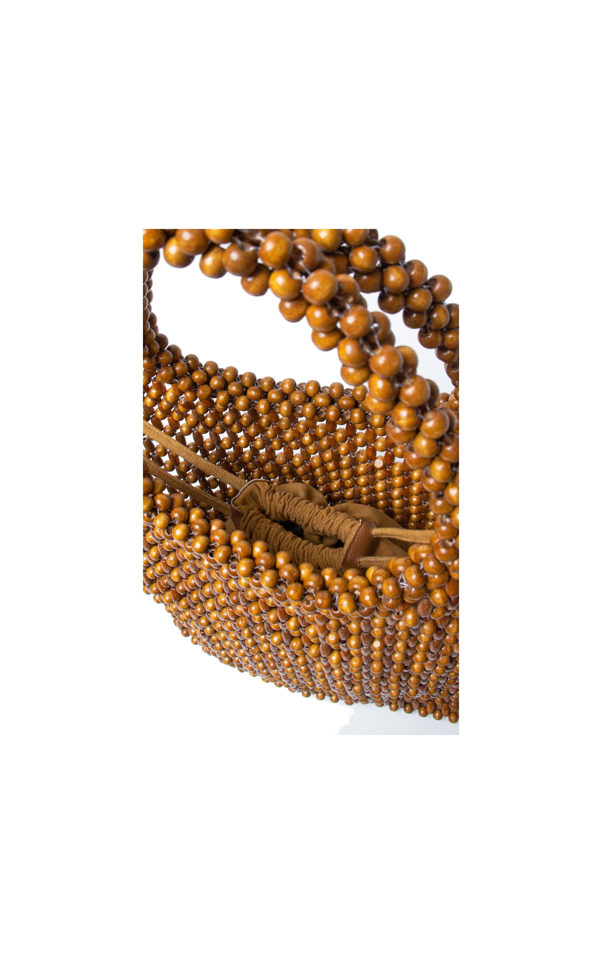 Weekend Bag Wood Rch Camel