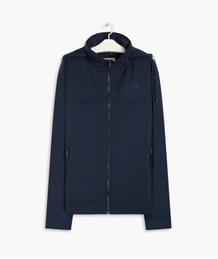 Windbreaker Capuz Embutido Dark Navy