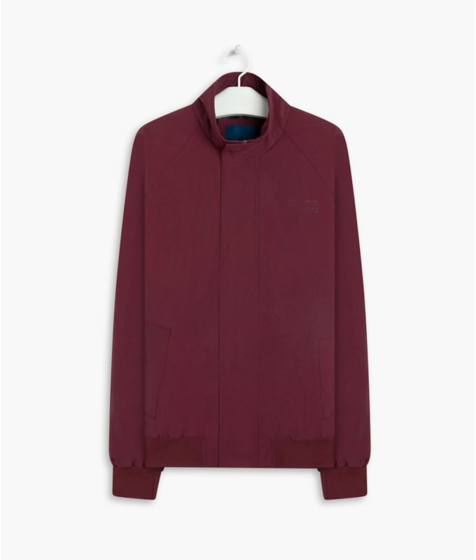 Windbreaker Manga Raglan Bordeaux