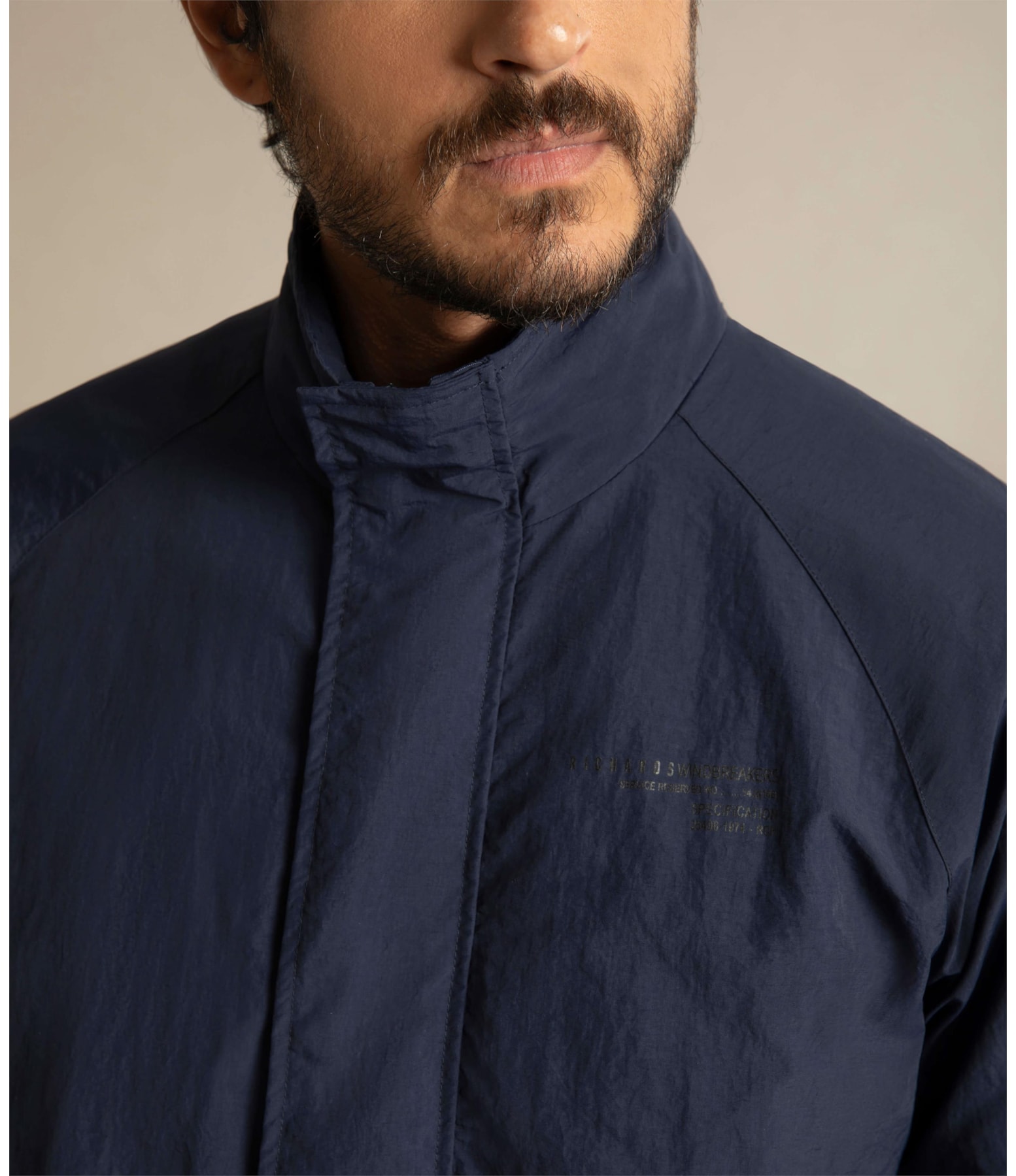 Windbreaker Manga Raglan Purple Blue
