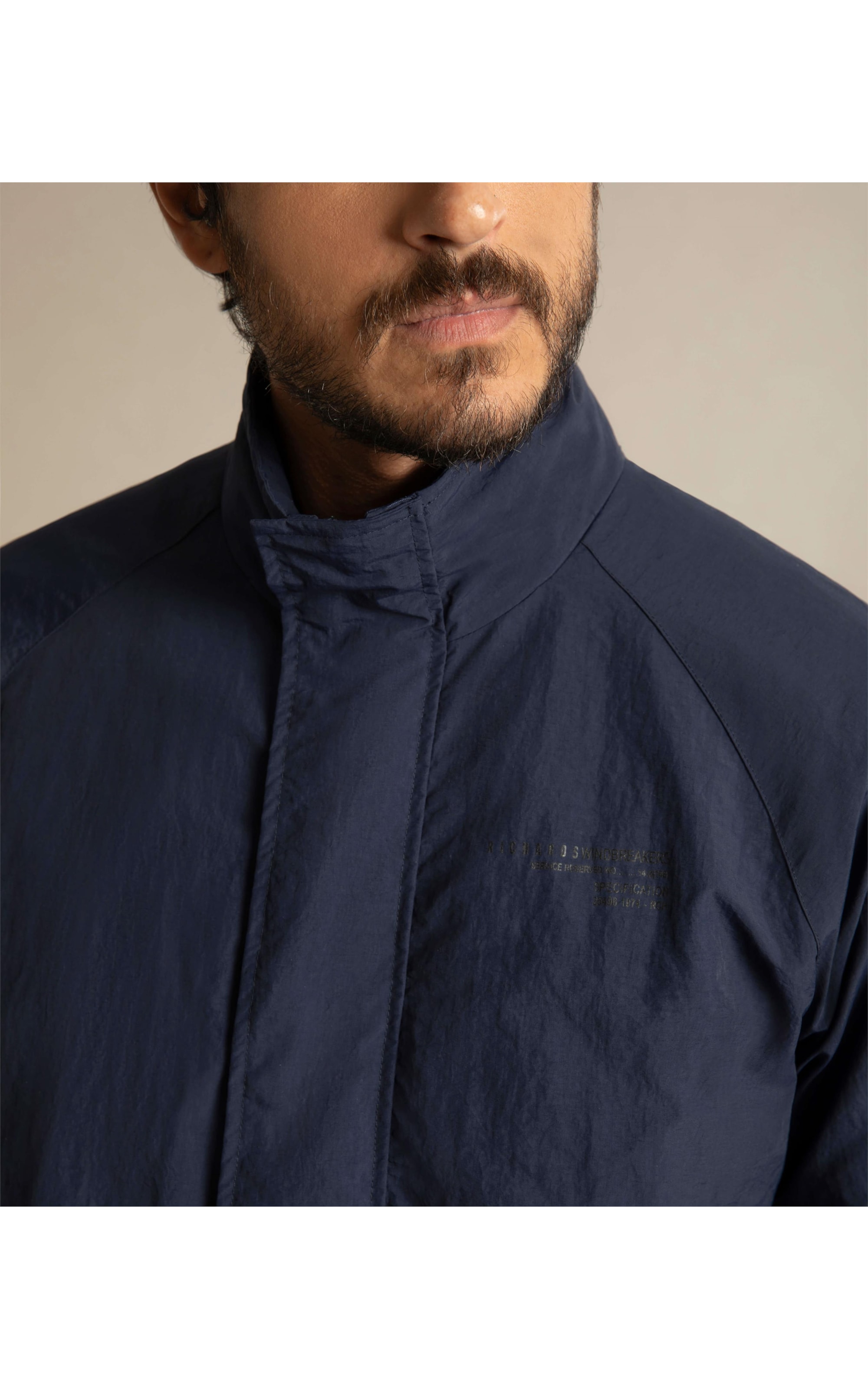 Windbreaker Manga Raglan Purple Blue