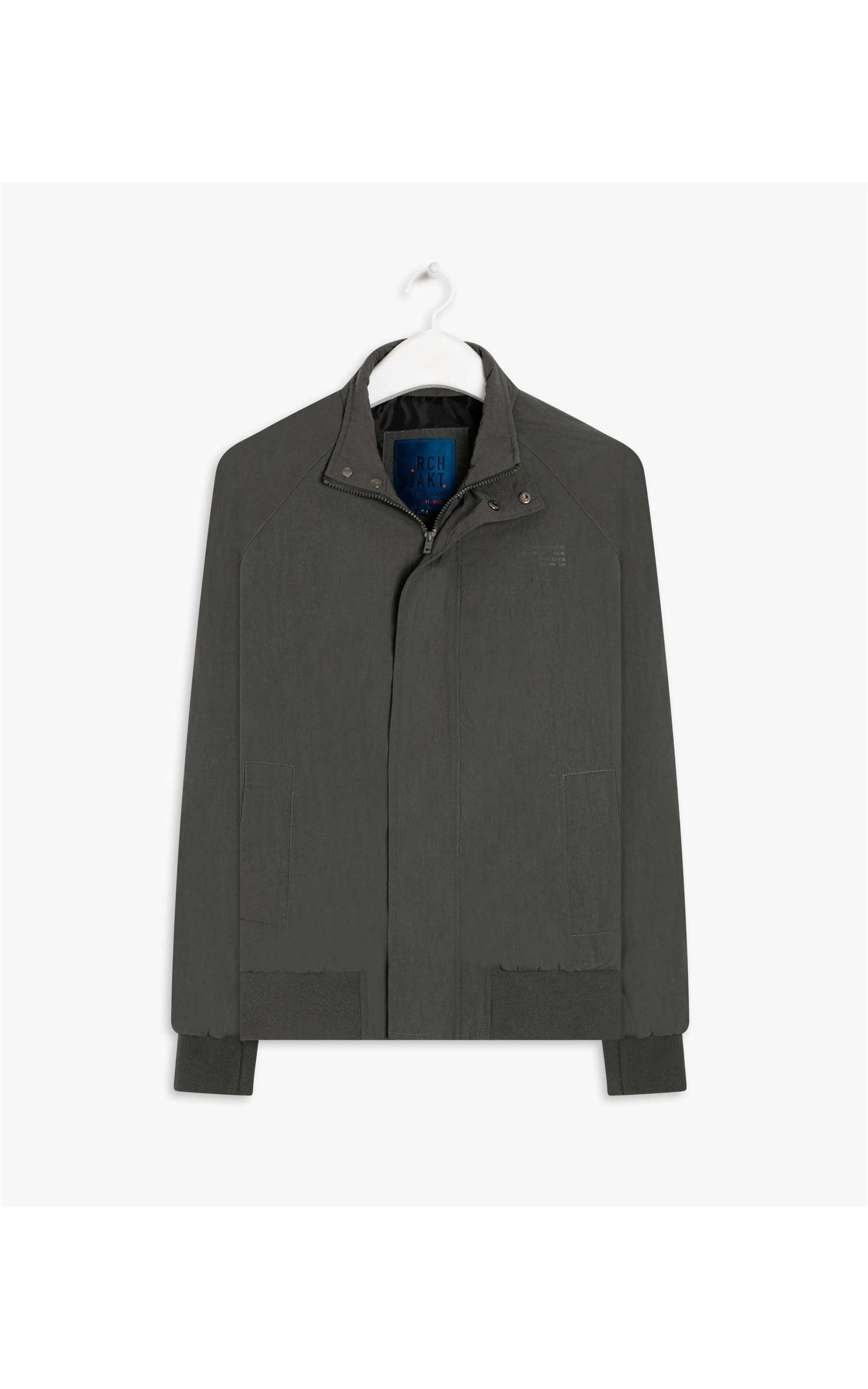 Windbreaker Manga Raglan Verde Army