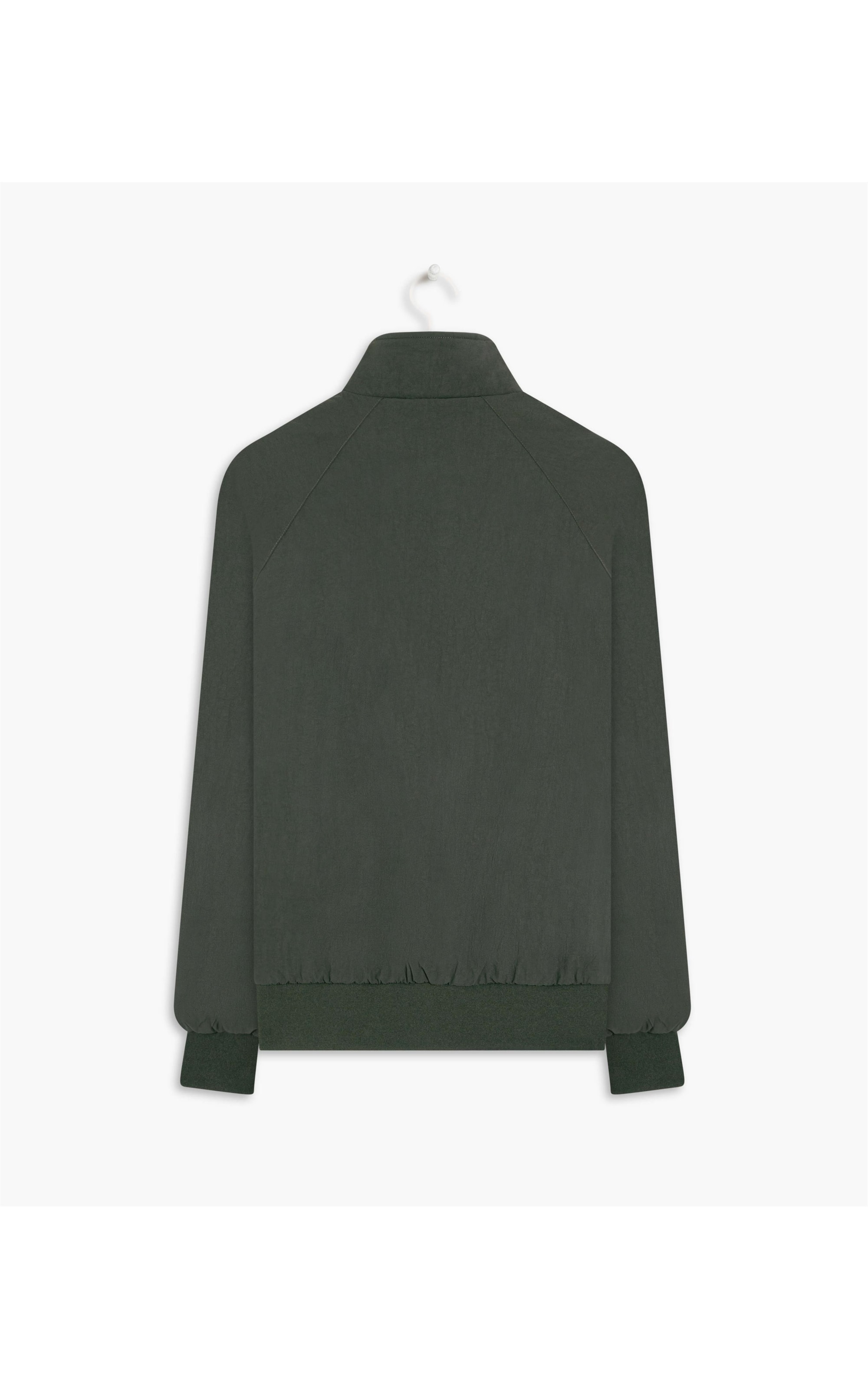 Windbreaker Manga Raglan Verde Army